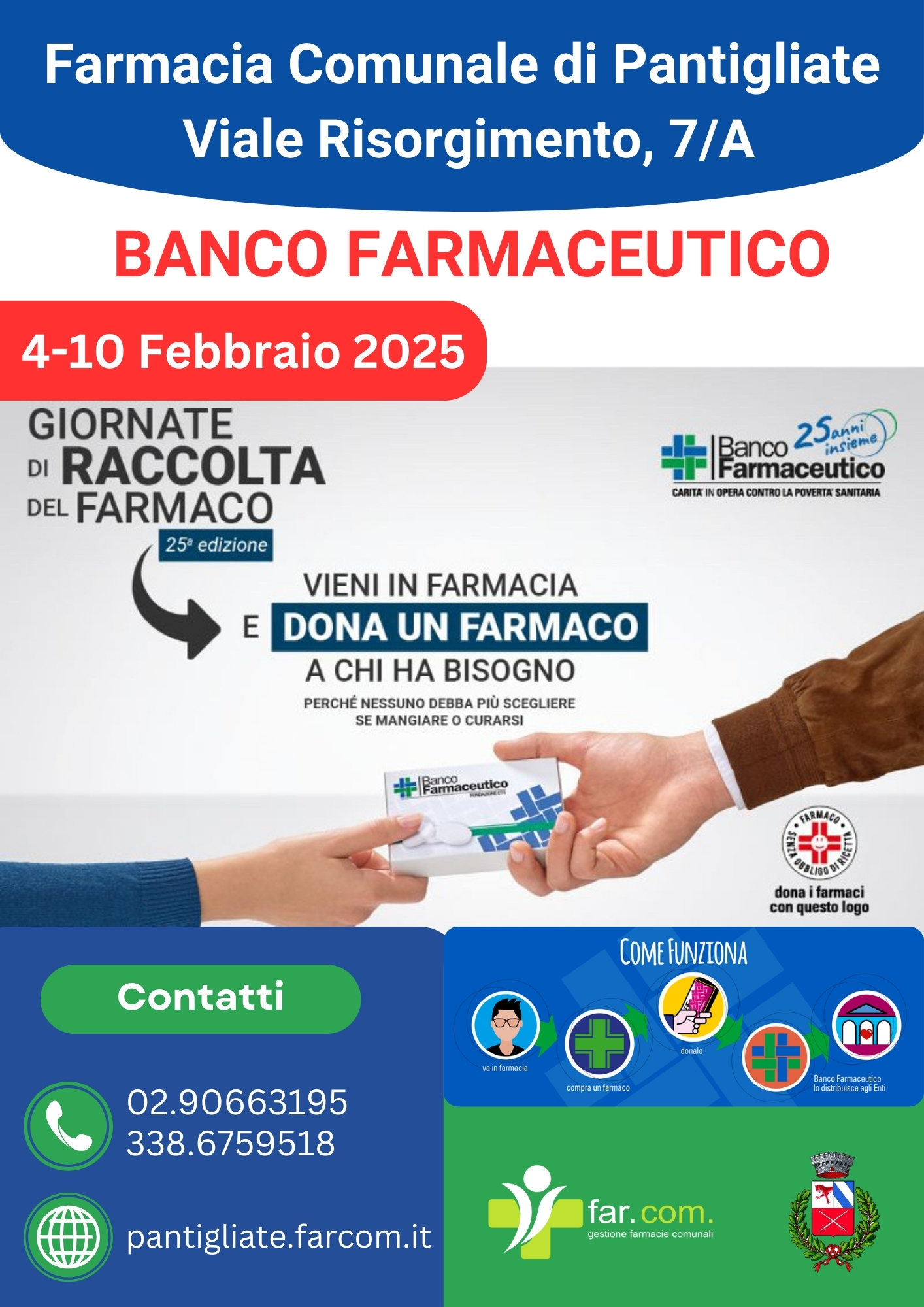 Banco Farmaceutico a Pantigliate