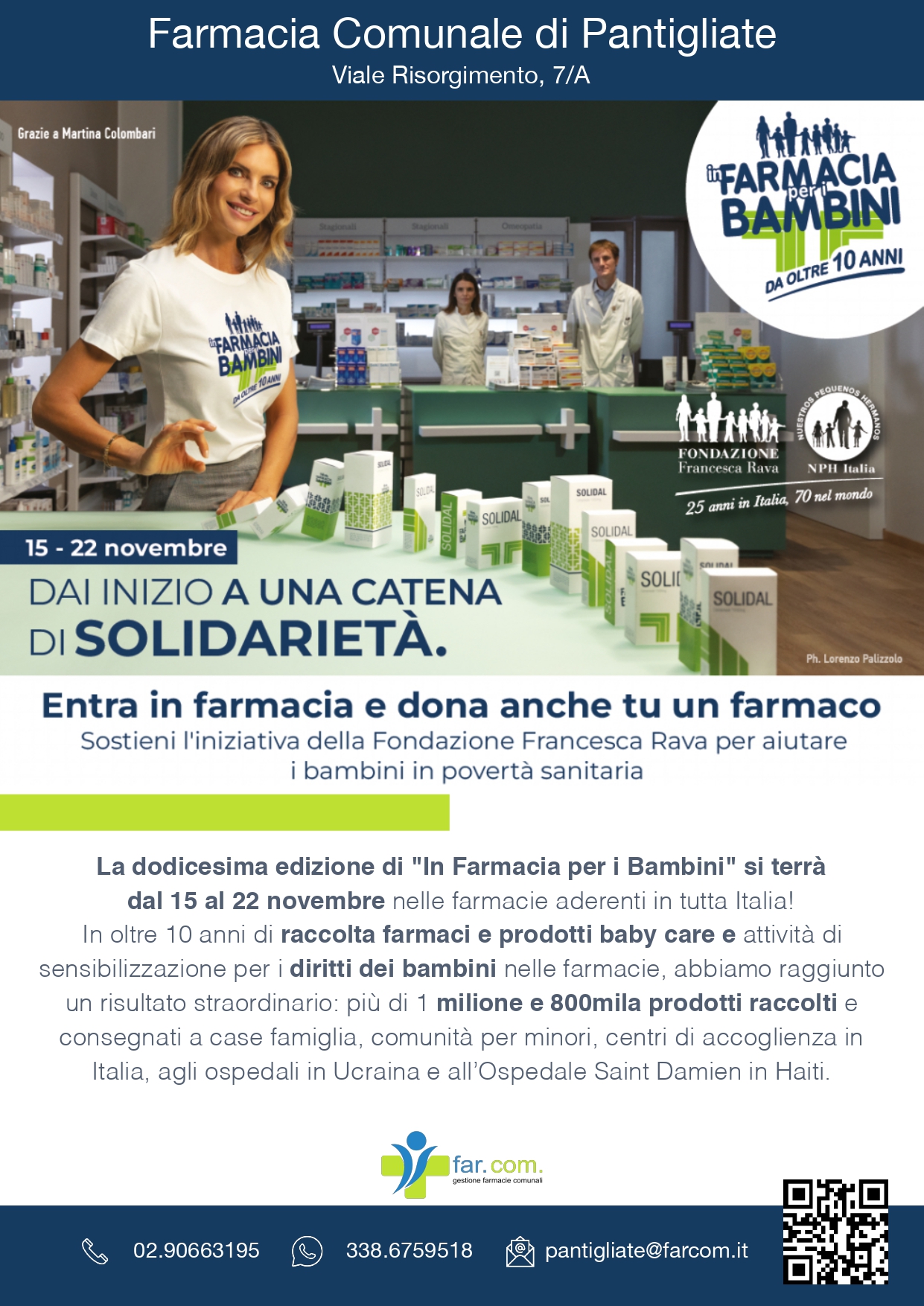 In farmacia per i bambini