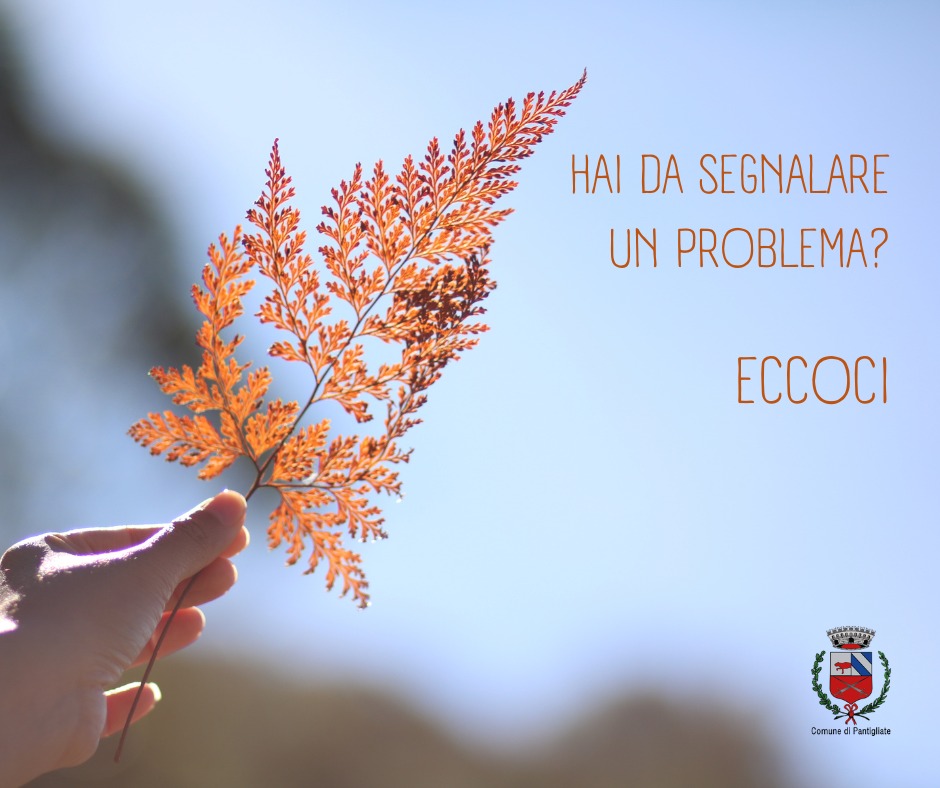 Vuoi segnalare un problema? Ecco i canali da utilizzare!